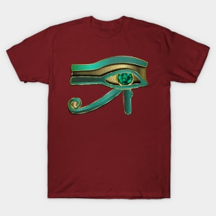 Right Eye Horus - Gold T-Shirt